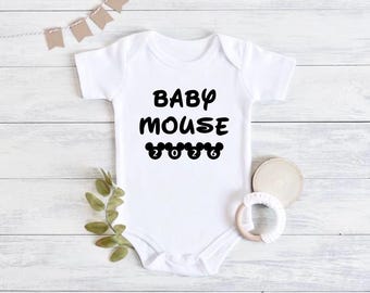 Onesie | Disney Onesie | Baby Mouse | Disney Baby Clothes | Mickey Mouse Onesie | Disney Baby | Disney Pregnancy Announcement | Baby
