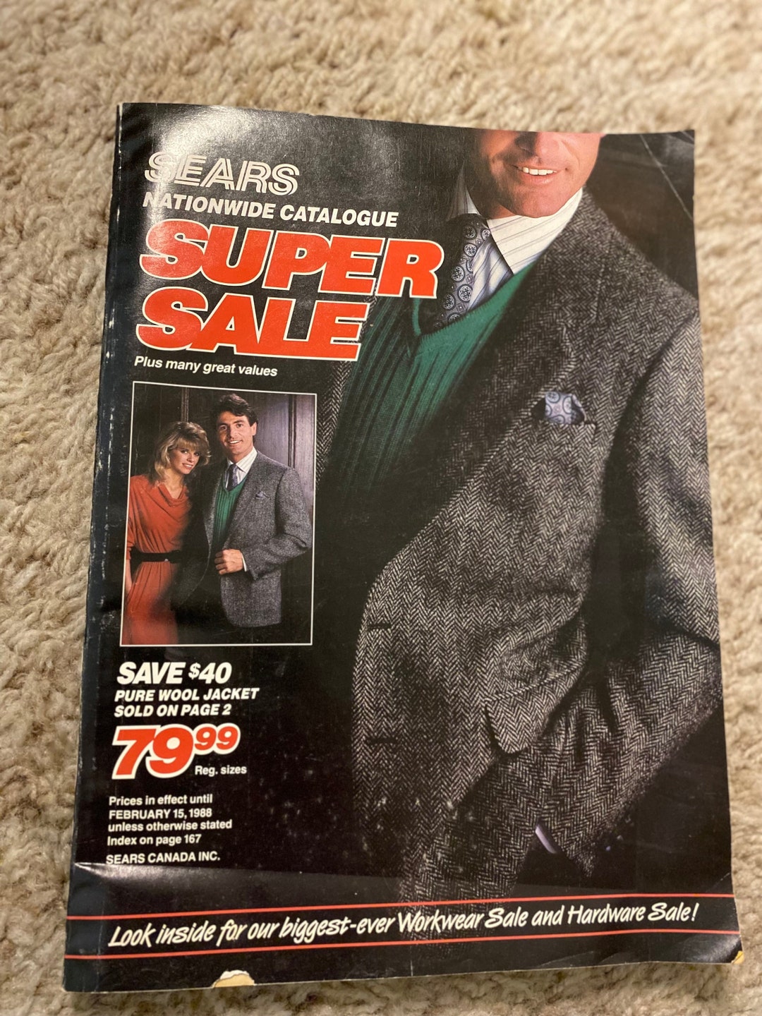1987 Sears Nationwide Catalogue Super Sale Vintage Rare Etsy