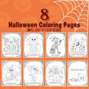 Halloween Coloring Pages, Halloween Coloring Sheets, Fall Coloring Pages, Thanksgiving Coloring Sheets