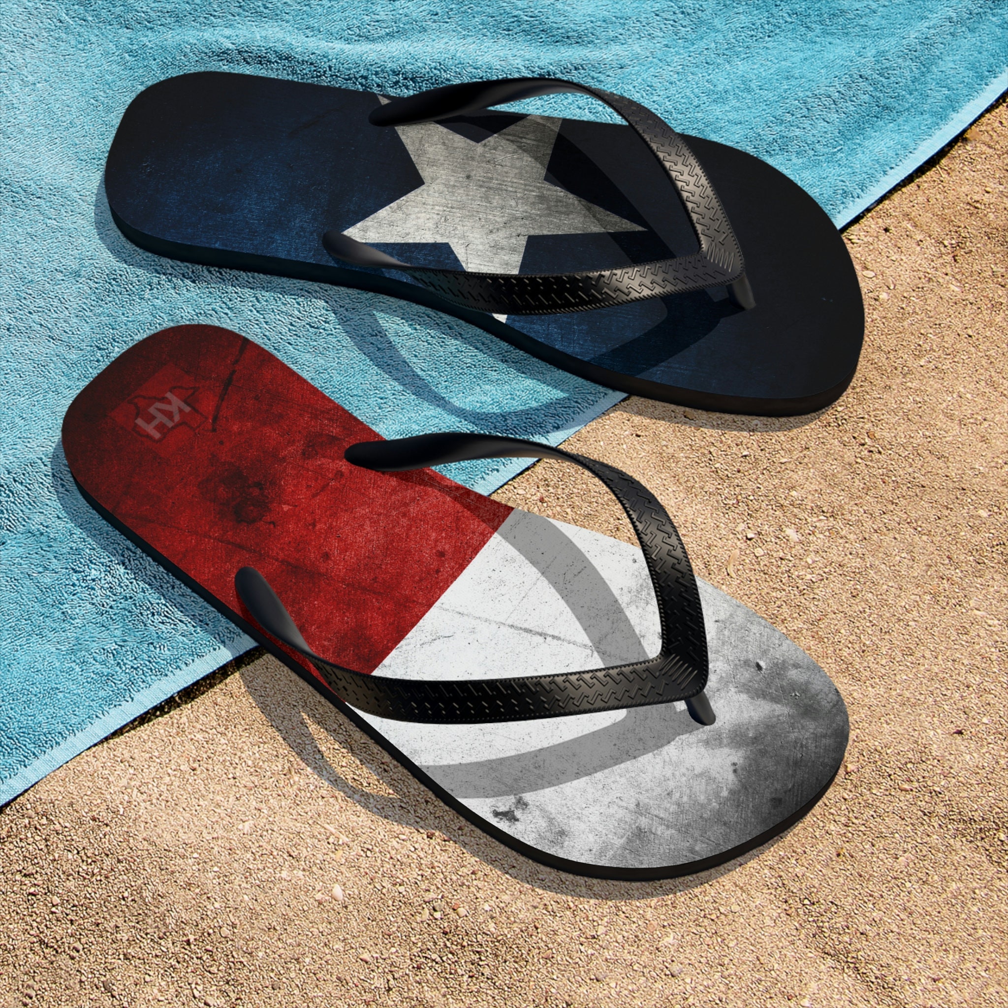 Texas Flip Flops - Etsy