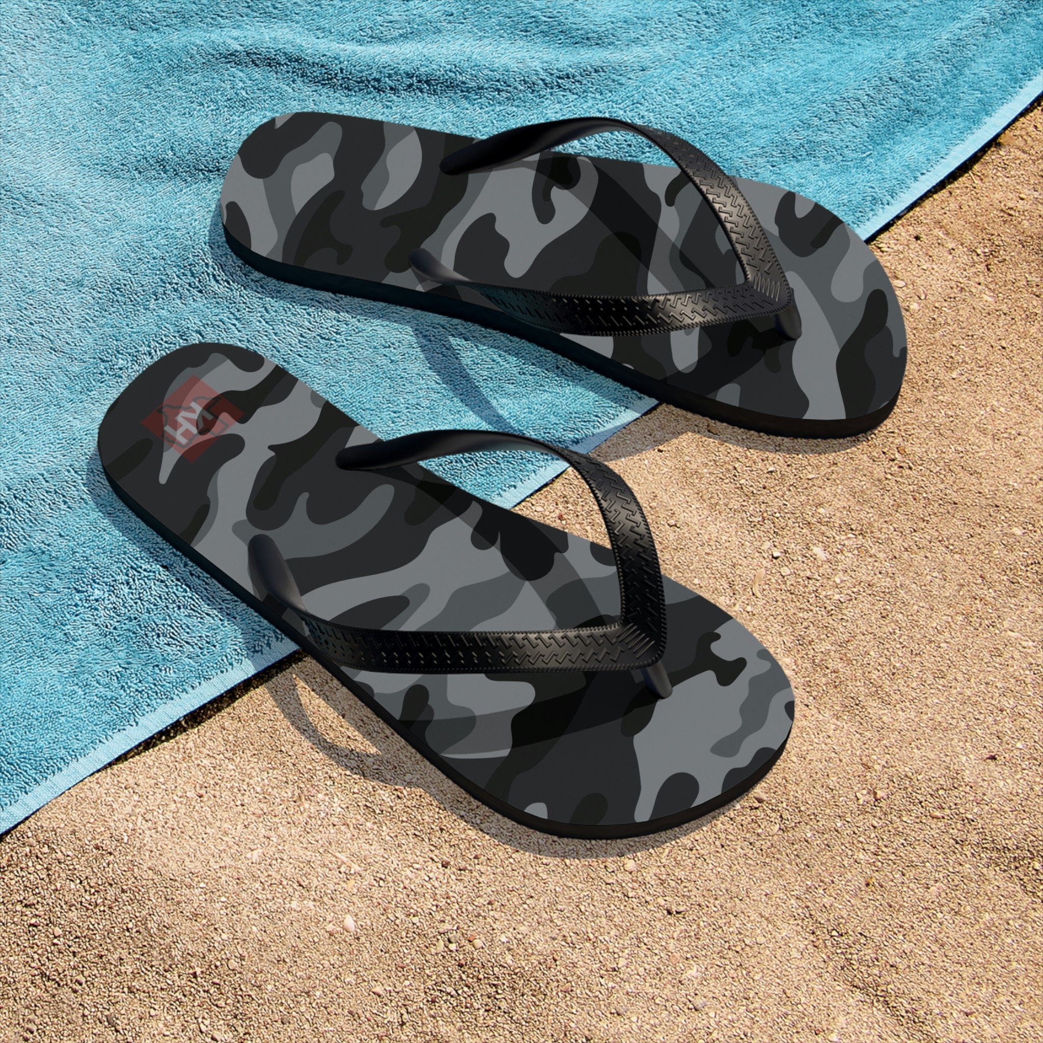 Camo Flip Flops - Etsy
