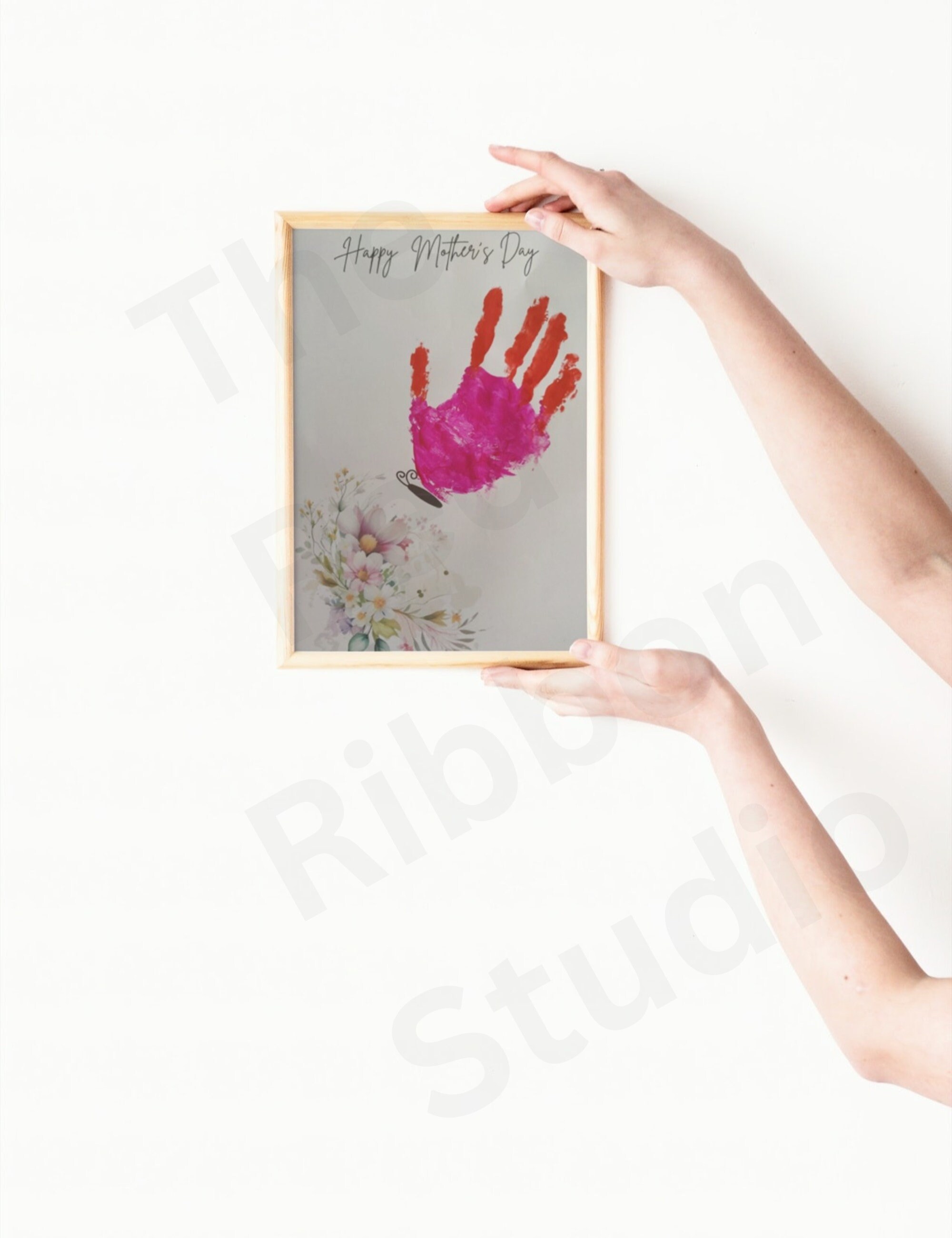 Unique Baby Handprint Keepsake Butterfly Handprint Etsy