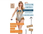 Taylor Swift Green Dress Lifesize Cardboard Cutout / Standee