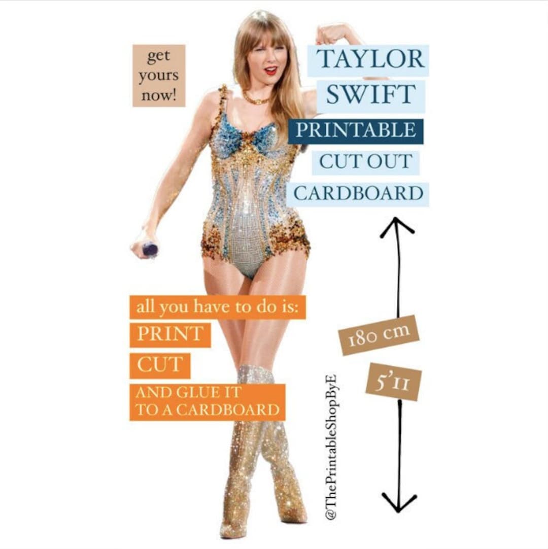 I have to keep this Taylor Swift cardboard cut-out to live here