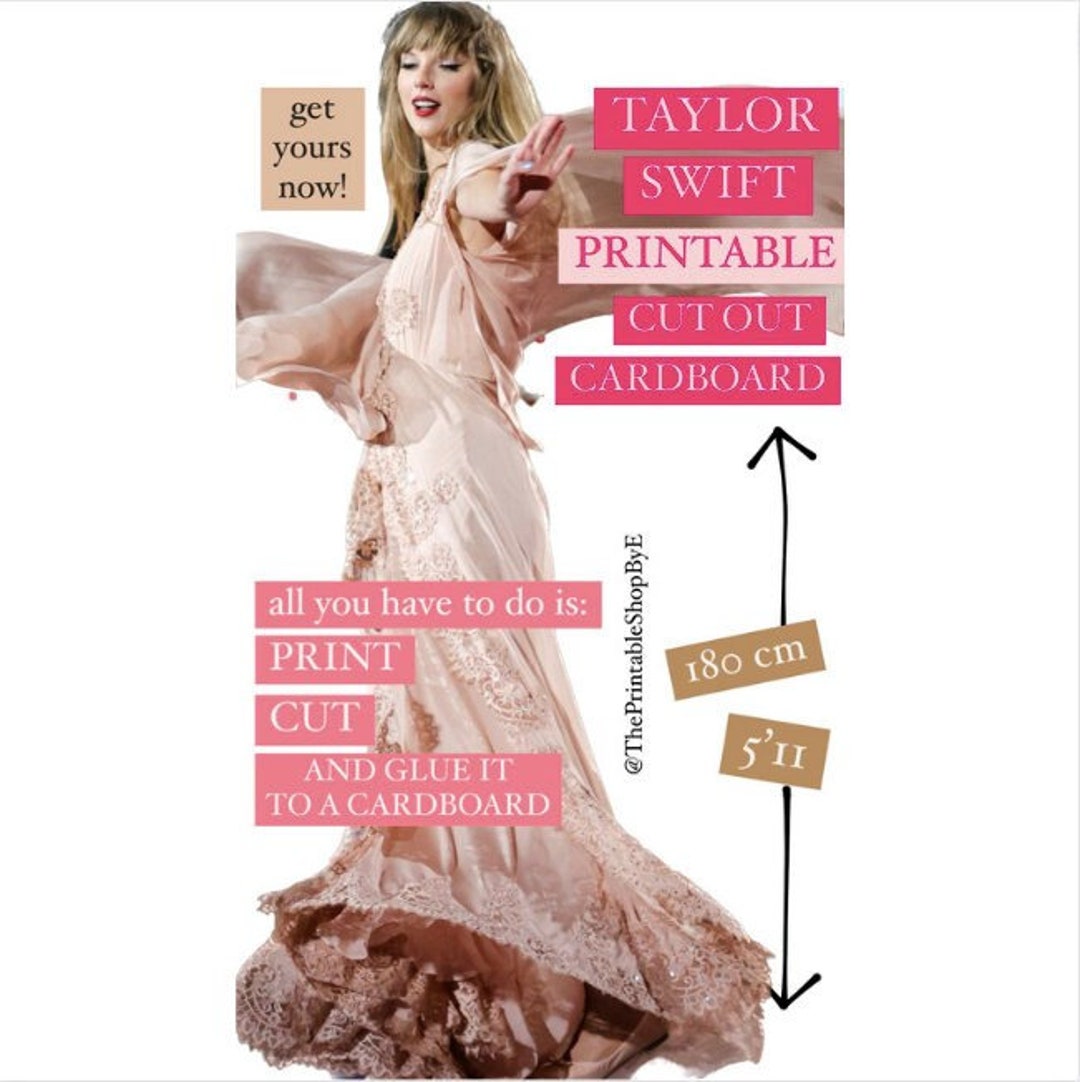 Taylor Swift Black Catsuit Lifesize Cardboard Cutout / Standee - Available  now at Starstills