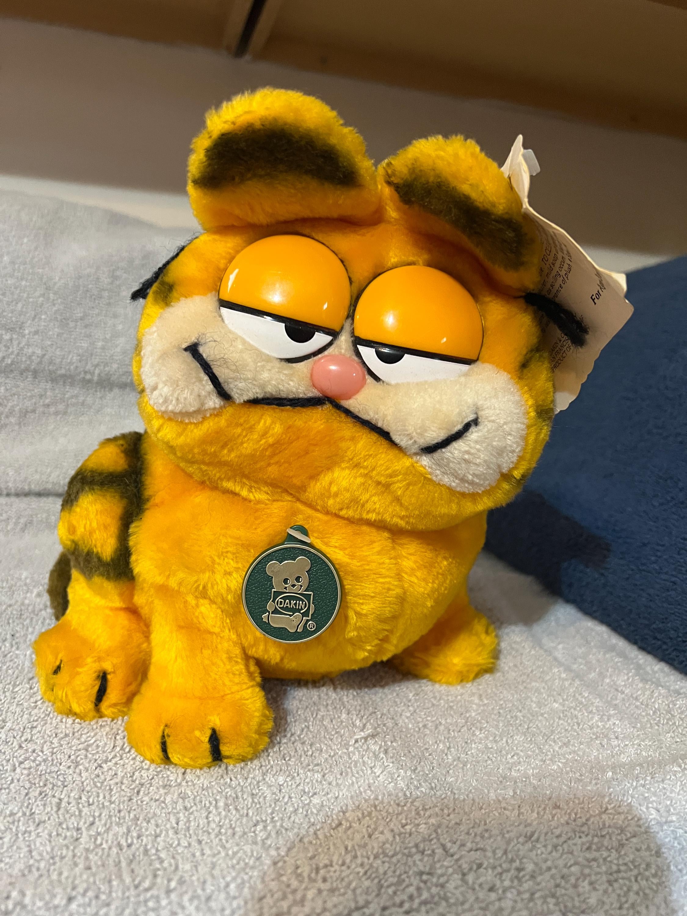 ガーフィールド DAKIN社 Vintage Dakin 1981 Garfield 8.5