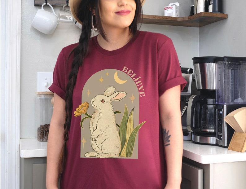 Year of the Rabbit Shirt Bunny Cottagecore Tshirt Indie T Shirt ...