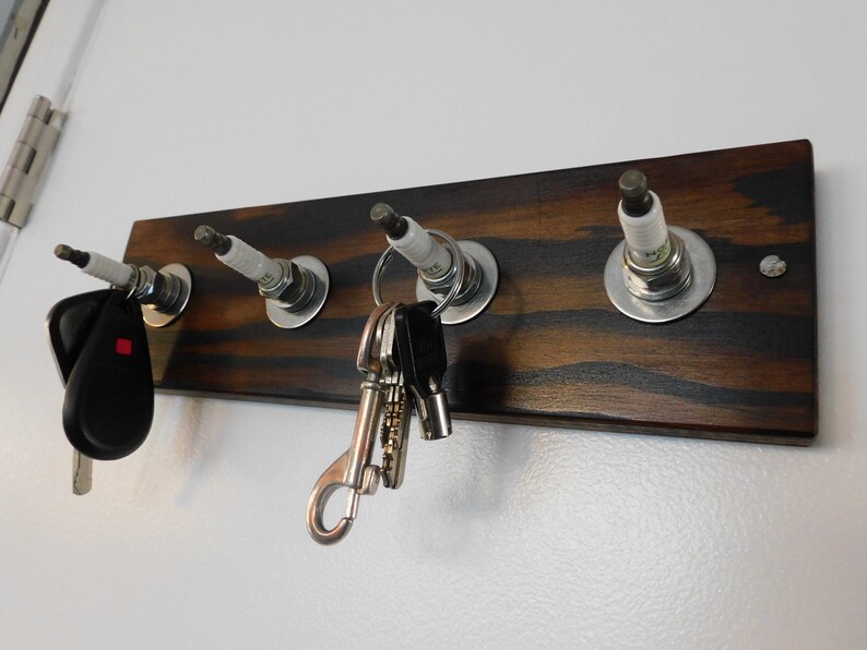 Spark Plug Key Rack Etsy