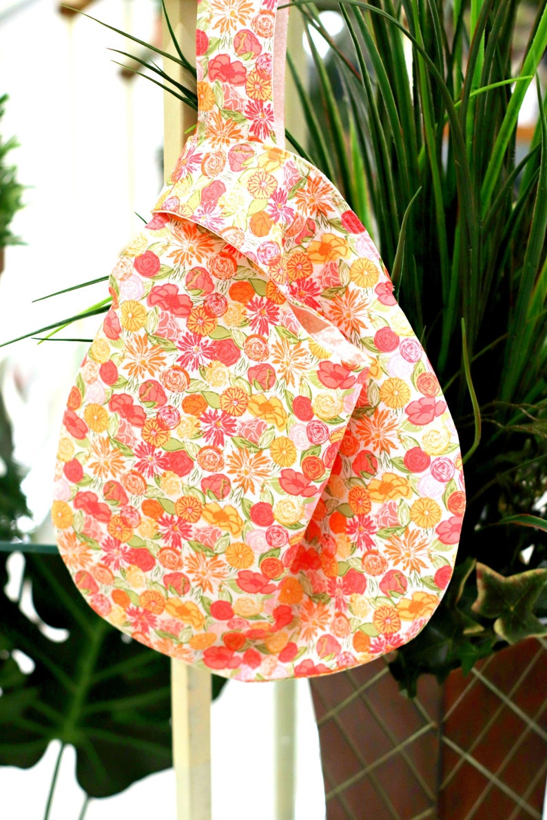 Japanese Knot Bag Sewing Pattern & Sewing Tutorial | Knot Bag Pattern | Knot Bag | Bag Pattern | Sewing Pattern | Reversible Bag | Pattern image 3