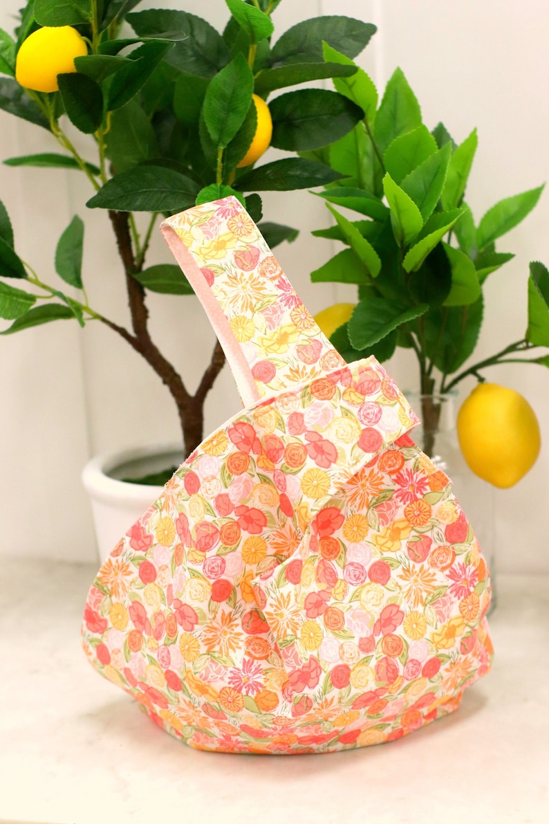 Japanese Knot Bag Sewing Pattern & Sewing Tutorial Knot Bag Etsy