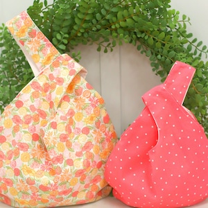 Japanese Knot Bag Sewing Pattern & Sewing Tutorial | Knot Bag Pattern | Knot Bag | Bag Pattern | Sewing Pattern | Reversible Bag | Pattern image 4