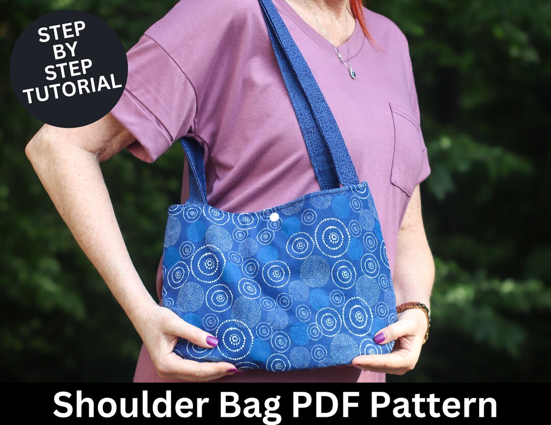 Shoulder Bag Sewing Pattern Small Bag Pattern Shoulder Bag Pattern Bag
