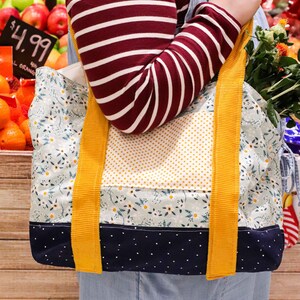 Farmers Market Tote Bag Pattern | Farmers Market Bag | Cute Tote Bags ...