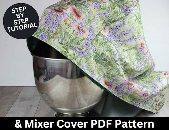 How to Sew a Reversible Patchwork Stand Mixer Cover