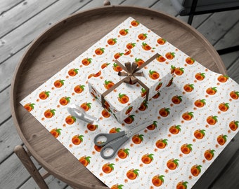 Peach Gift Wrap