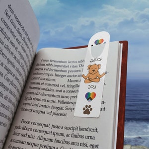 Nyack Joy  Zen Dog Bookmark