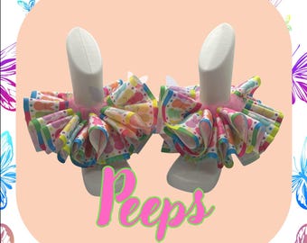 Detachable Tutu Ruffle Anklets: Ribbon Socks for Baby Girls