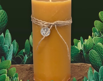 Beeswax Pillar Candle