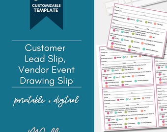 Modulo stampabile per informazioni sul cliente, modulo di estrazione per eventi di vendita diretta, sondaggio per gli invitati alla festa, modulo di contatto cliente, modulo di sondaggio clienti, Brights