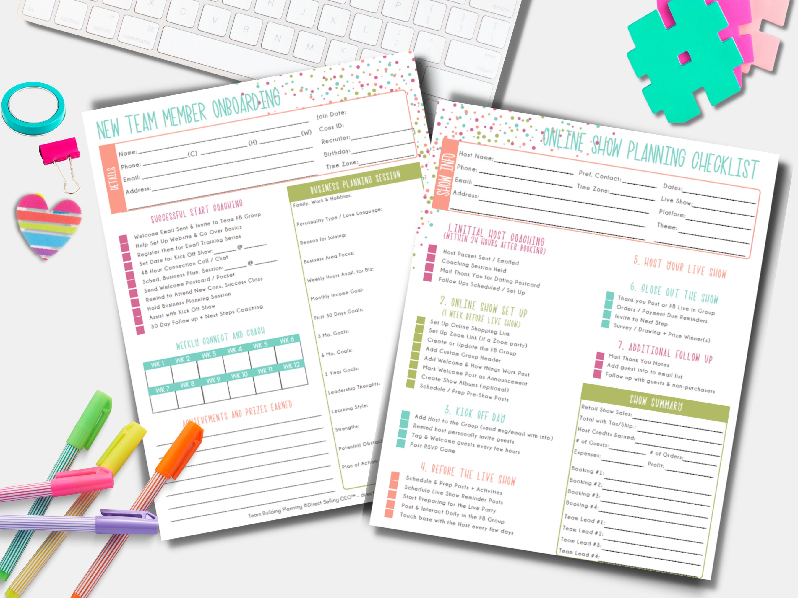 Direct Sales Printable Planner Direct Sales Planner Direct - Etsy