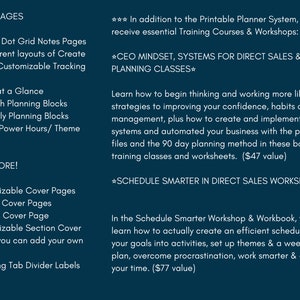 Direct Sales Printable Planner, Direct Sales Planner, Direct Sales ...