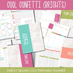 Direct Sales Printable Planner, Direct Sales Planner, Direct Sales ...