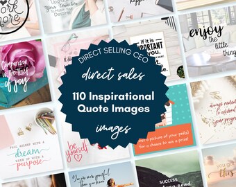 Vendite dirette 110 post con citazioni ispiratrici, citazioni motivazionali, post su Instagram, citazioni su Instagram, post sui social media, venditore social