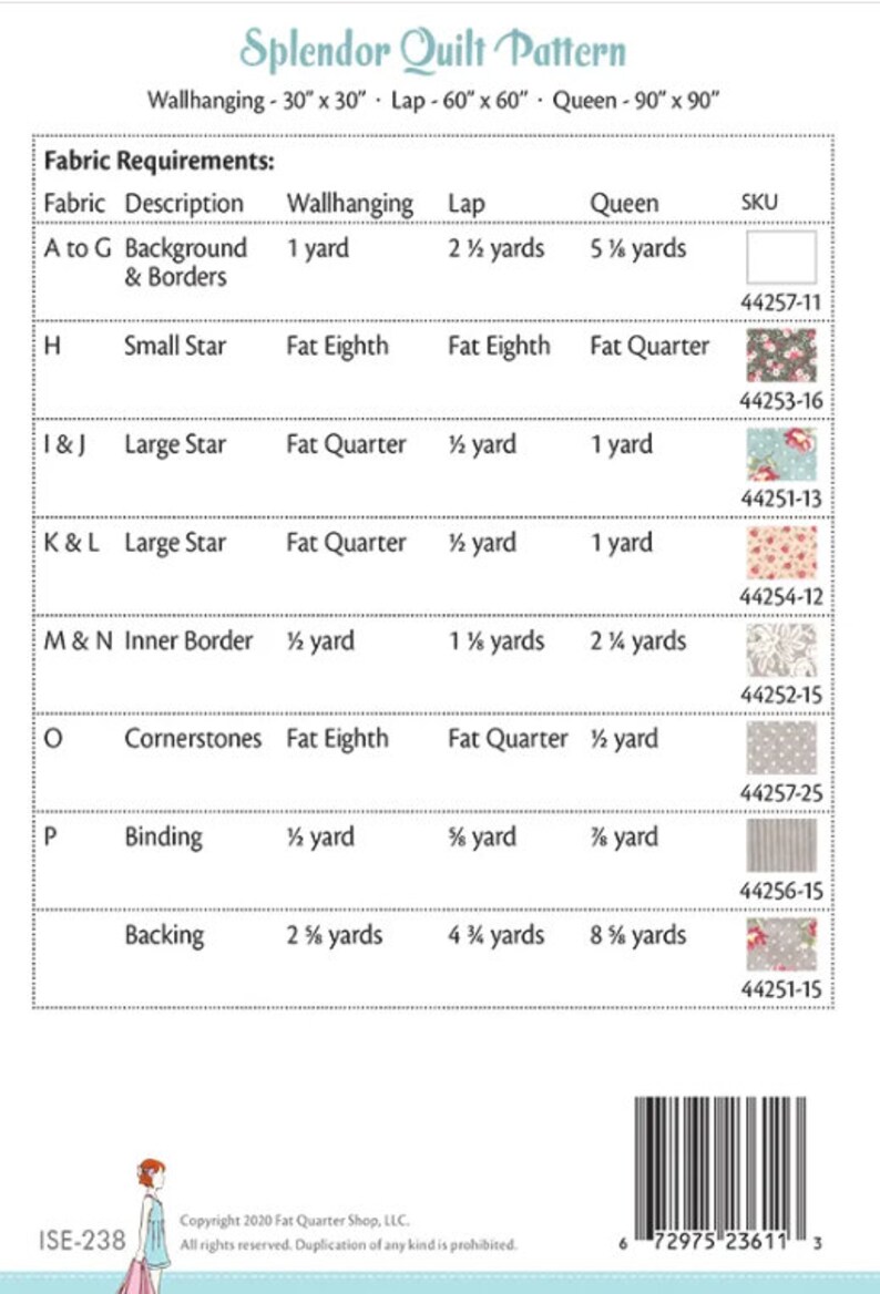 Splendor Gear Pattern Map Splendor Quilt Pattern - It's Sew Emma - Etsy