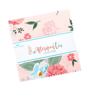 Afternoon Tea Charm Pack 42/pkg. by Beverly McCullough for Riley Blake Designs