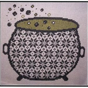 Quaker Cauldron Cross Stitch Pattern - Stitcherhood - Etsy