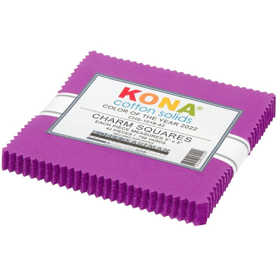 Kona 2022 Color of the Year Charm Pack 42 Identical Charms by Robert