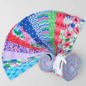 Bremen Jelly Roll 40/pkg. - Fabric Editions