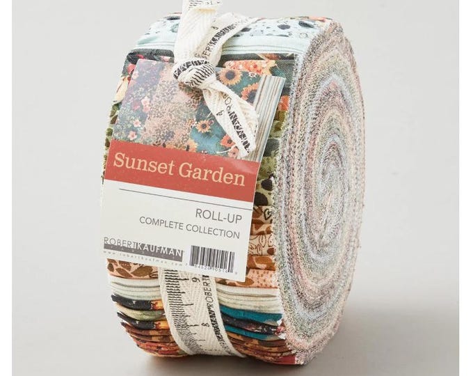 Sunset Garden Jelly Roll 40/pkg. - Robert Kaufman - Etsy