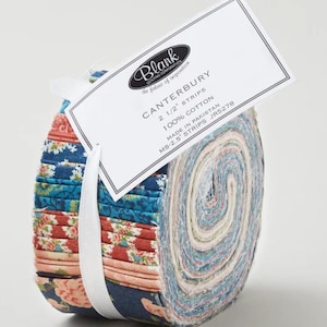 Canterbury Jelly Roll 40/pkg. - Blank Quilting Co