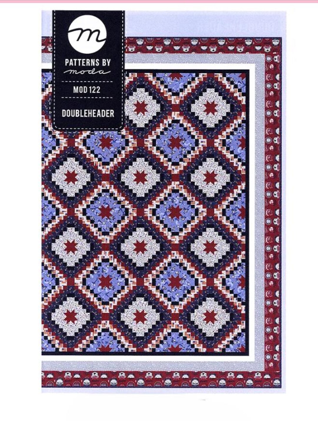 Doubleheader Quilt Pattern - Moda Fabrics - Etsy