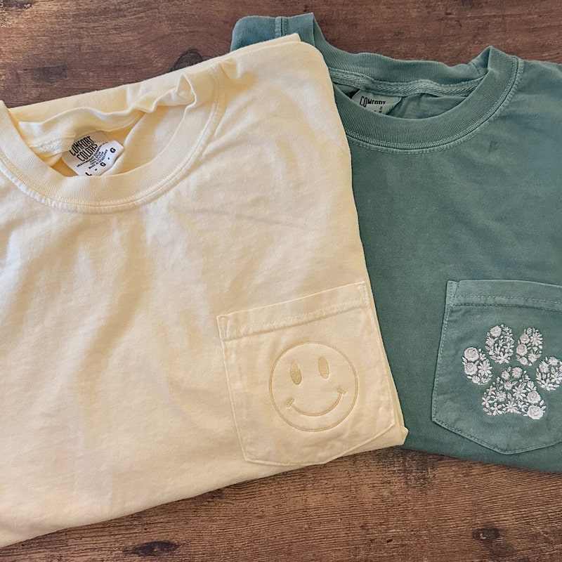 Embroidered pocket Shirt