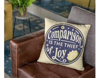 La comparación es el ladrón de la alegría SVG - Elija Joy svg, alegría imprimible, archivo de corte positivo, Motivational svg Inspirational svg self love