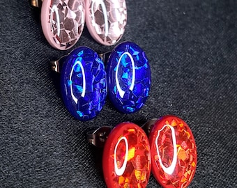 Starlight Celebration — Festive Sapphire Inspired Earrings