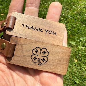 4H Buyers gift for saying thank you to the buyer or sponsor in a buyer basket livestock show