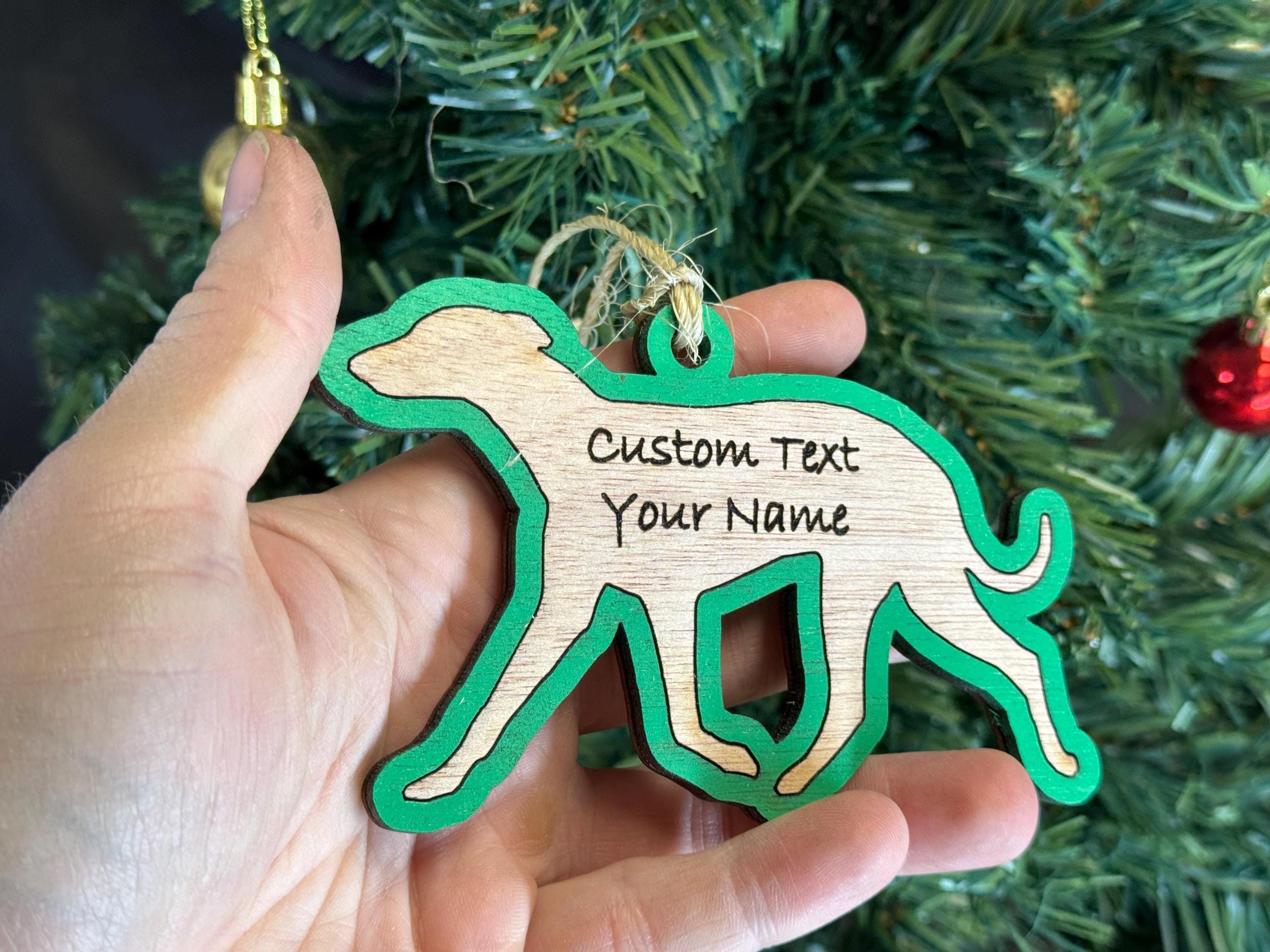 Dog Ornament for Dog Lovers on Christmas. Good for a Thank you Gifts, Dog Gift or for Dog Mom