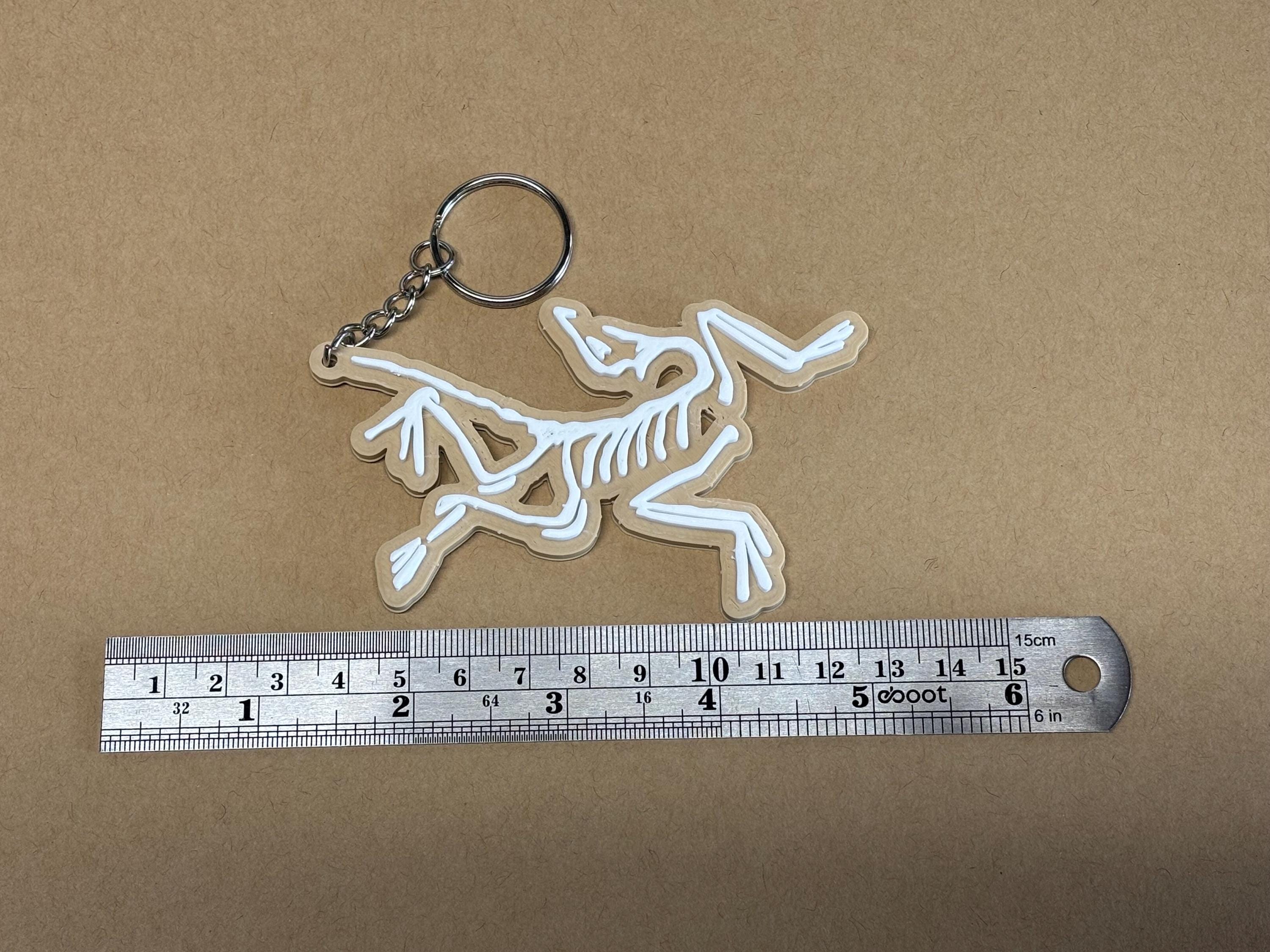 3D Printed Arc'teryx Keychain - Etsy