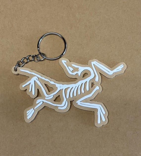 【Arc'teryx】Keyring l Arc'teryx Metal Keyring Lightweight Durable Skeleton Design