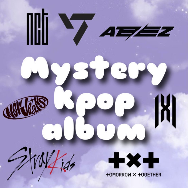 Mystery Kpop Album Box Etsy