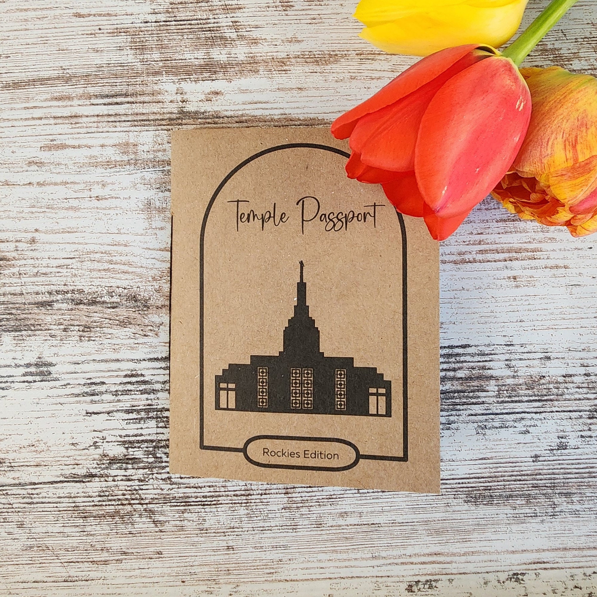 LDS Temple Passport Journal With Stickers Rockies Edition Arizona ...