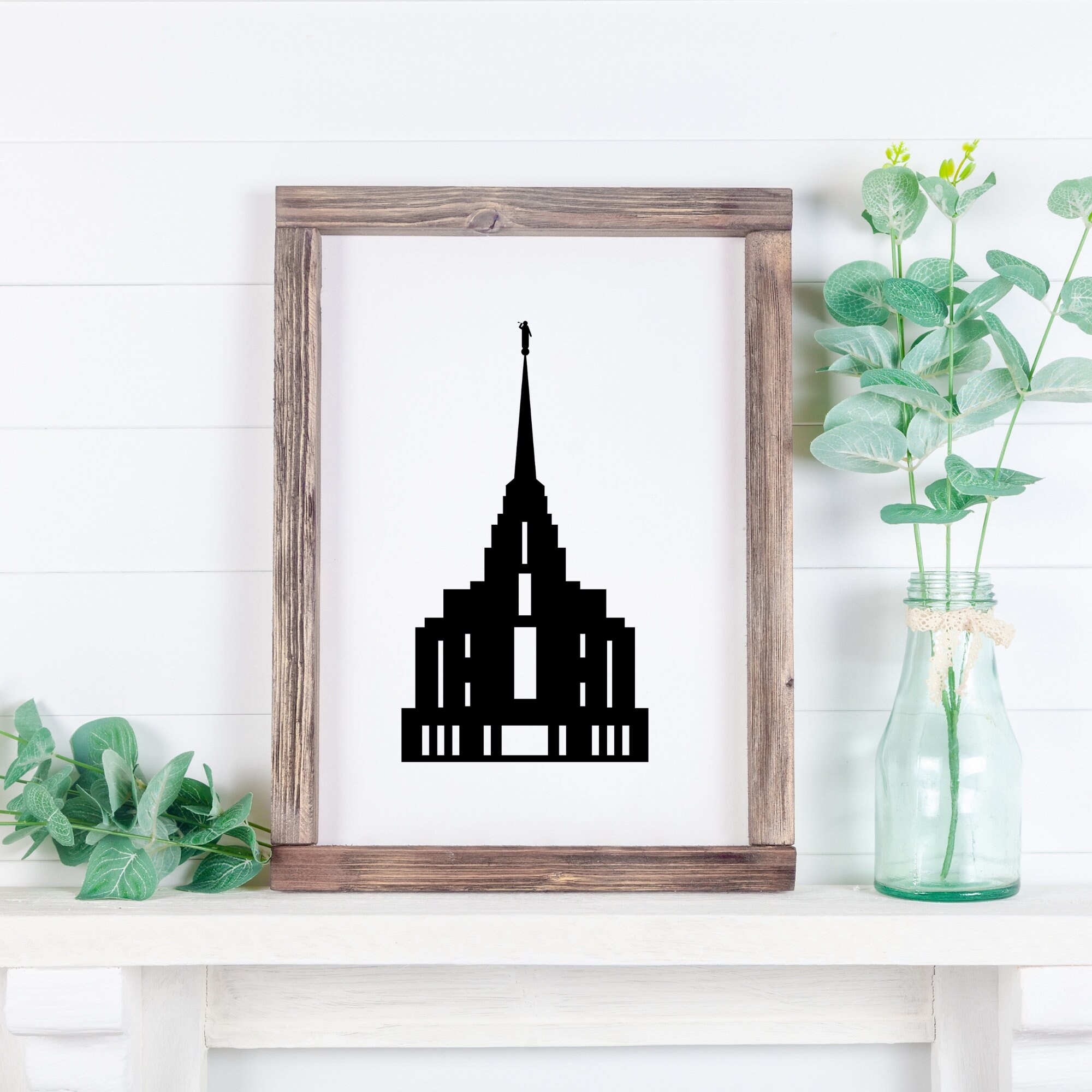 Rexburg Idaho Temple LDS - SVG, PNG, Cricut, Silhouette - Digital File ...