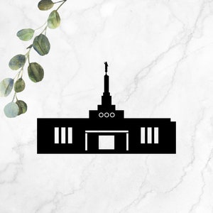 Columbia South Carolina Temple LDS - SVG, PNG, Cricut, Silhouette - Digital File