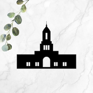Jacksonville-Florida-Tempel LDS - SVG, PNG, Cricut, Silhouette - digitale Datei