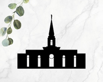 Orlando Florida Temple LDS - SVG, PNG, Cricut, Silhouette - Digital File