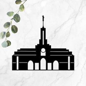Mount Timpanogos Utah Tempel LDS - SVG, PNG, Cricut, Silhouette - digitale Datei