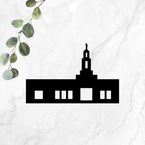 Baton Rouge Louisiana Temple LDS - SVG, PNG, Cricut, Silhouette - Digital File